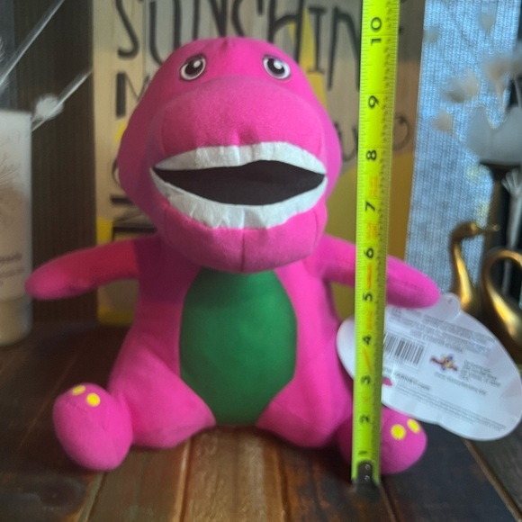 NEW Barney The Dinosaur Toy Factory Plush Purple Stuffed Animal 2021’ ages 3+ - Picture 4 of 17